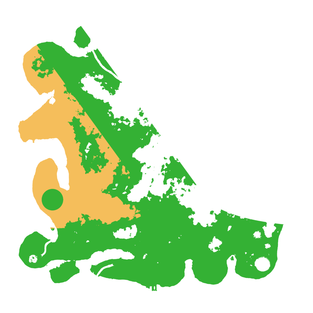 Biome Rust Map: Procedural Map, Size: 3850, Seed: 190657