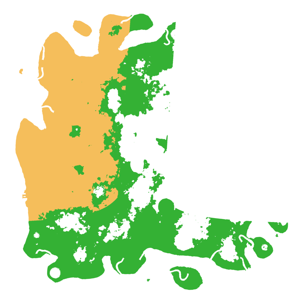 Biome Rust Map: Procedural Map, Size: 5000, Seed: 73546249