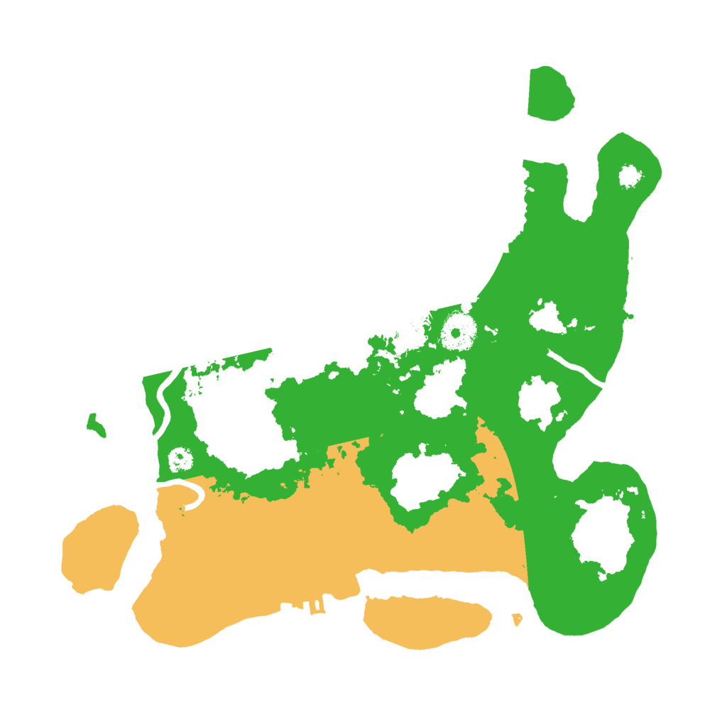 Biome Rust Map: Procedural Map, Size: 3000, Seed: 1632427156