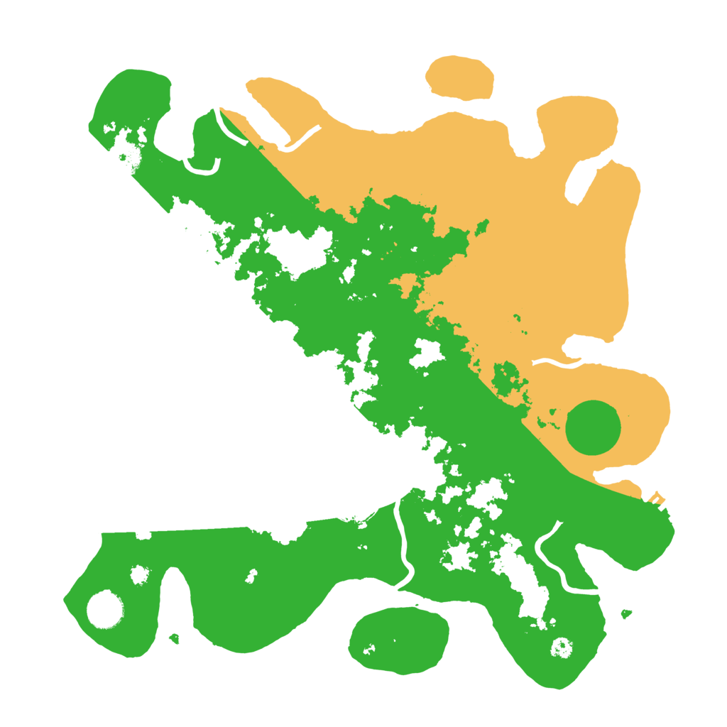 Biome Rust Map: Procedural Map, Size: 3500, Seed: 1559293917