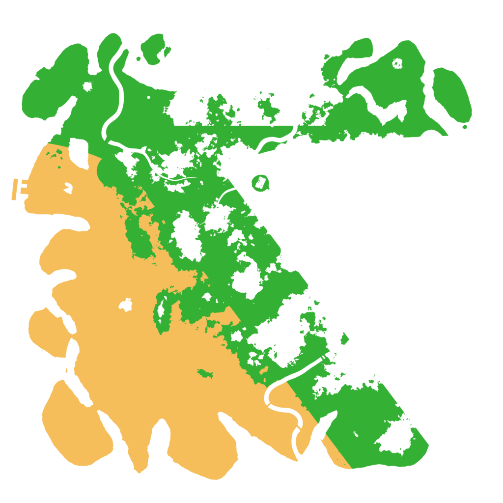 Biome Rust Map: Procedural Map, Size: 4750, Seed: 507201581