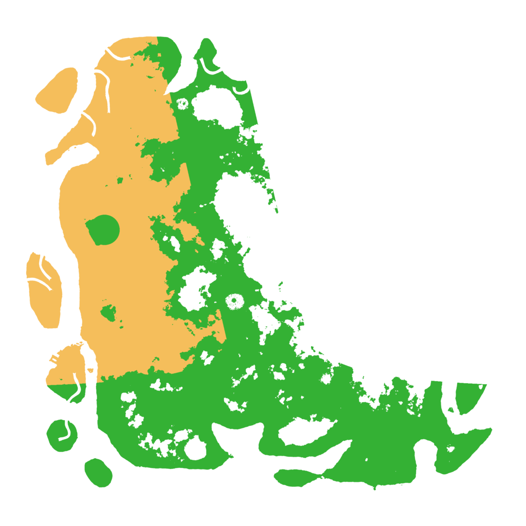 Biome Rust Map: Procedural Map, Size: 4600, Seed: 9136852