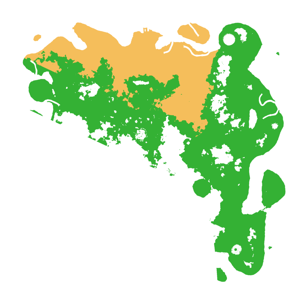 Biome Rust Map: Procedural Map, Size: 4500, Seed: 202304064