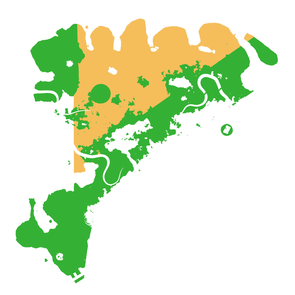 Biome Rust Map: Procedural Map, Size: 4000, Seed: 790735041