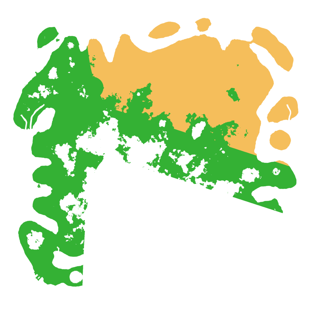 Biome Rust Map: Procedural Map, Size: 4500, Seed: 770840618