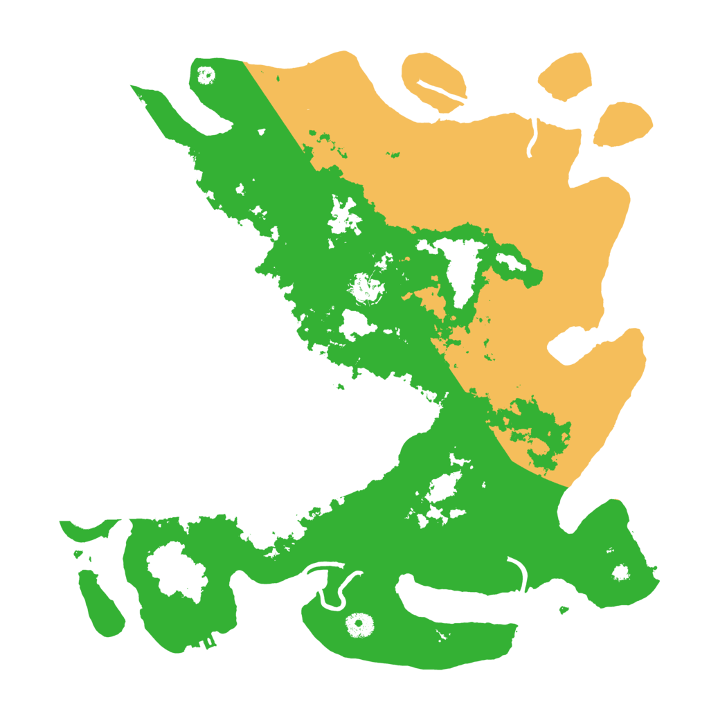 Biome Rust Map: Procedural Map, Size: 4000, Seed: 1929208270