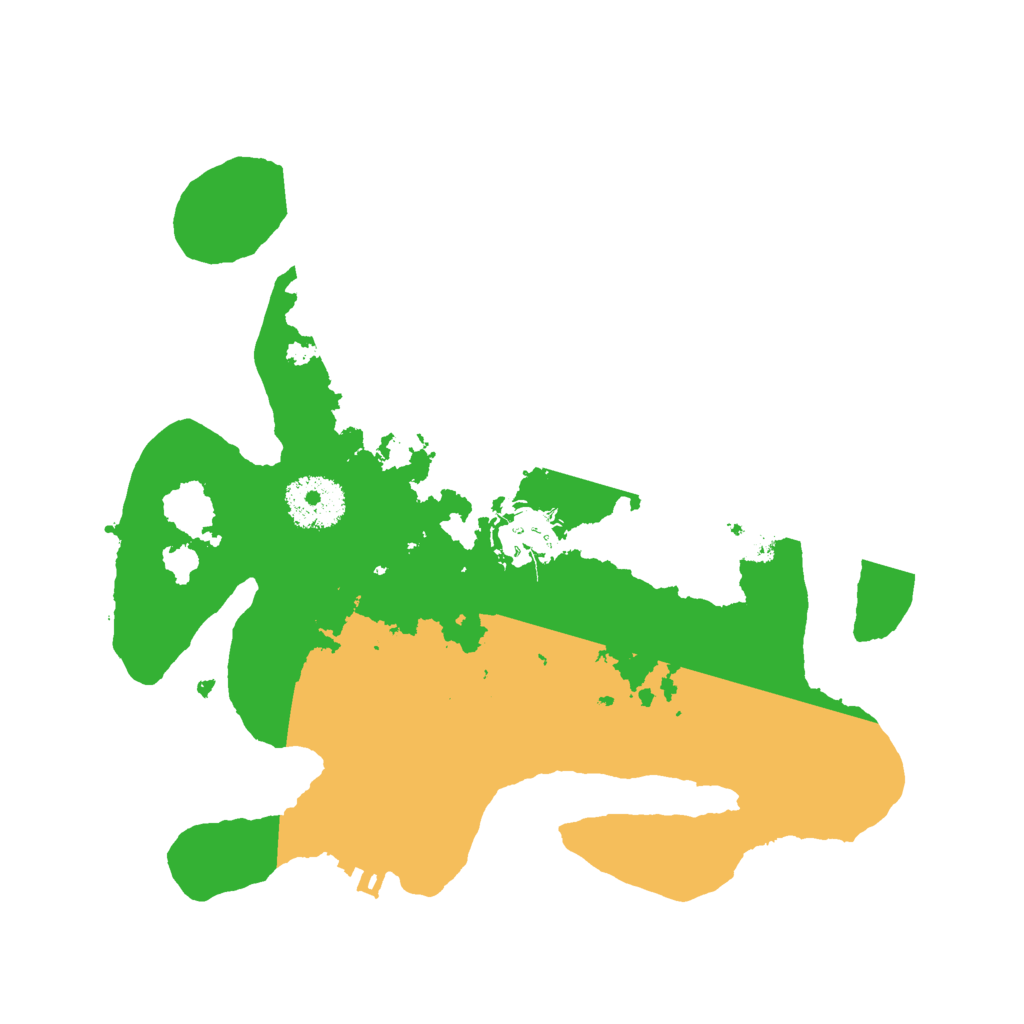 Biome Rust Map: Procedural Map, Size: 2750, Seed: 696333803