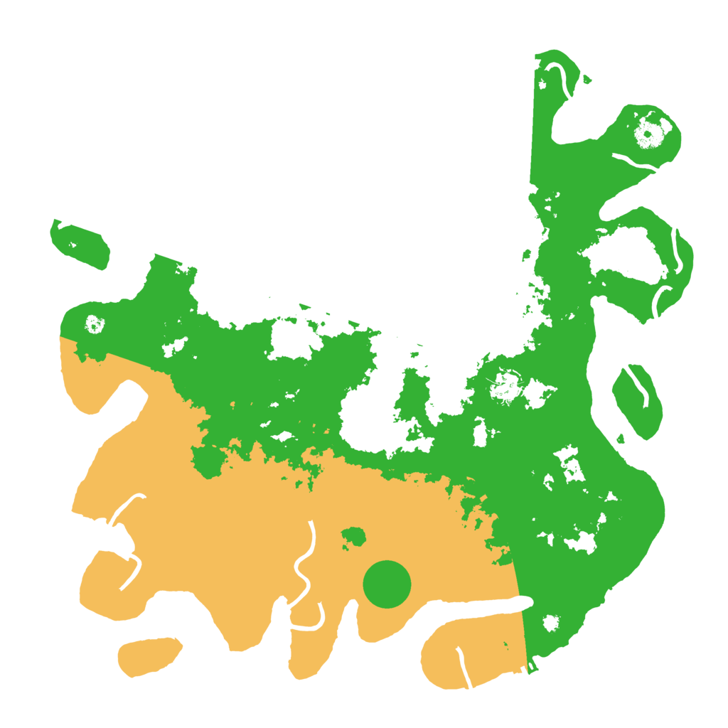 Biome Rust Map: Procedural Map, Size: 4000, Seed: 305518778