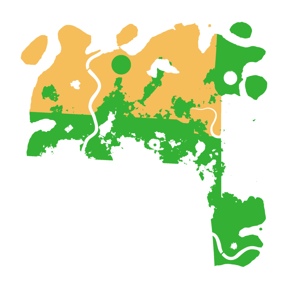Biome Rust Map: Procedural Map, Size: 4000, Seed: 669553