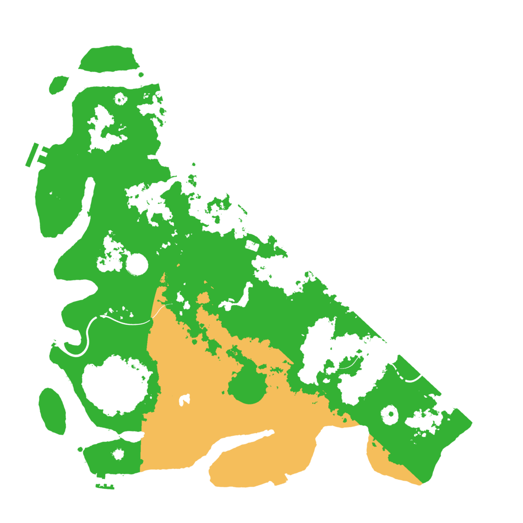 Biome Rust Map: Procedural Map, Size: 4250, Seed: 2093249859