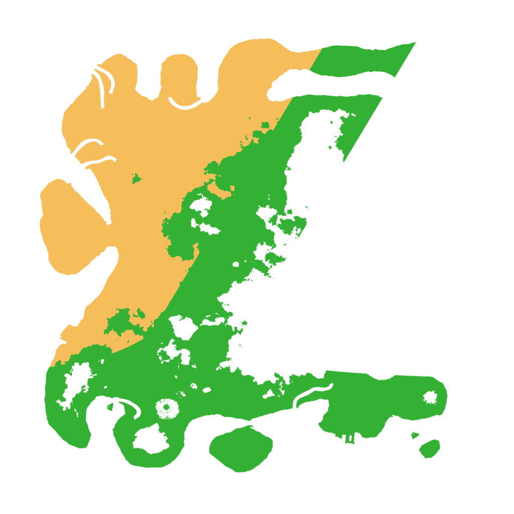 Biome Rust Map: Procedural Map, Size: 3500, Seed: 4202308