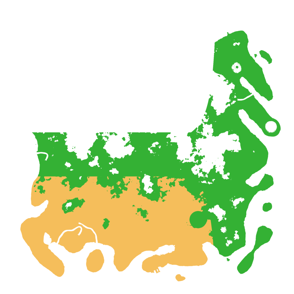 Biome Rust Map: Procedural Map, Size: 4536, Seed: 5643