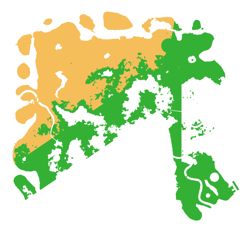 Biome Rust Map: Procedural Map, Size: 4800, Seed: 1627191851