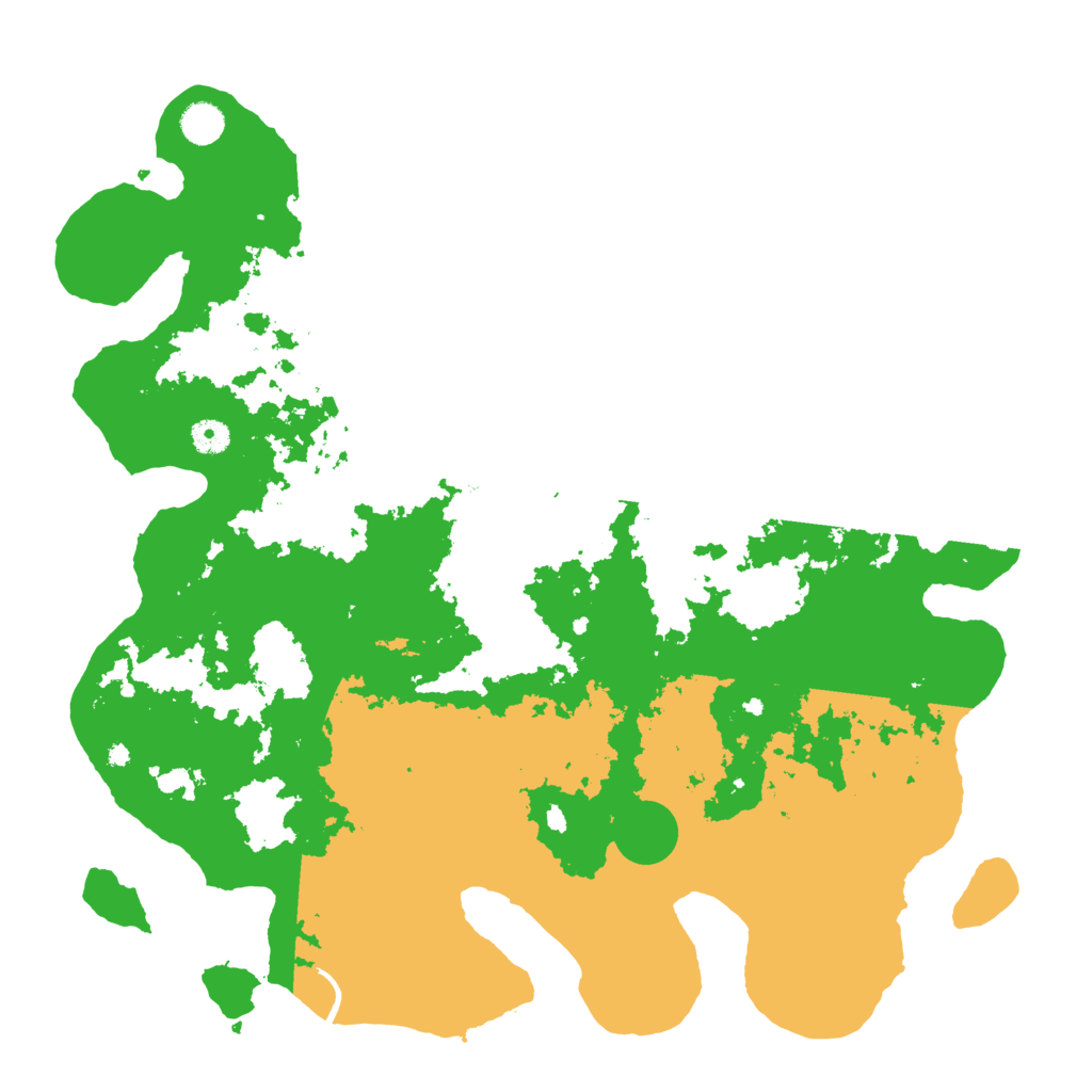 Biome Rust Map: Procedural Map, Size: 4500, Seed: 674281048