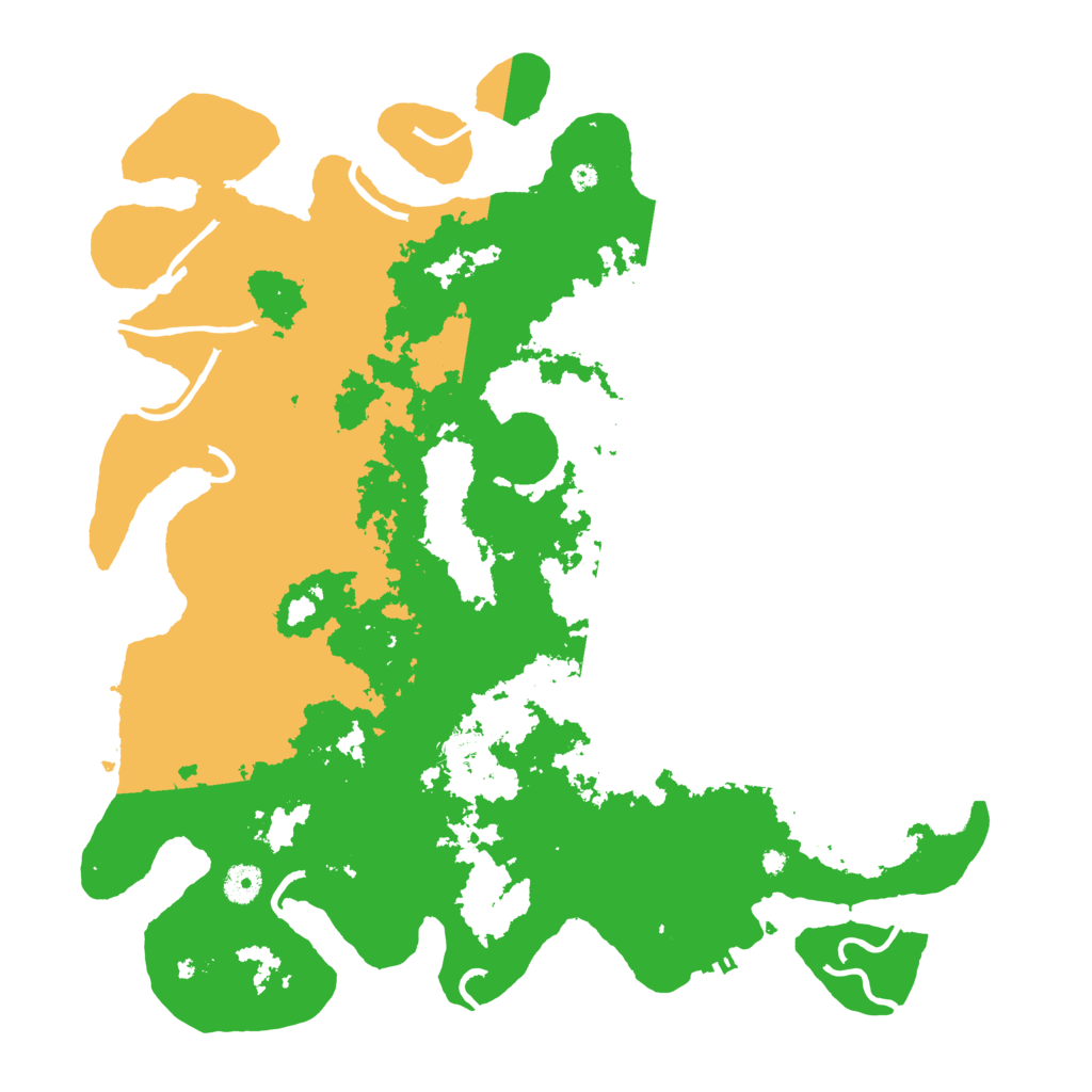 Biome Rust Map: Procedural Map, Size: 4250, Seed: 155285452