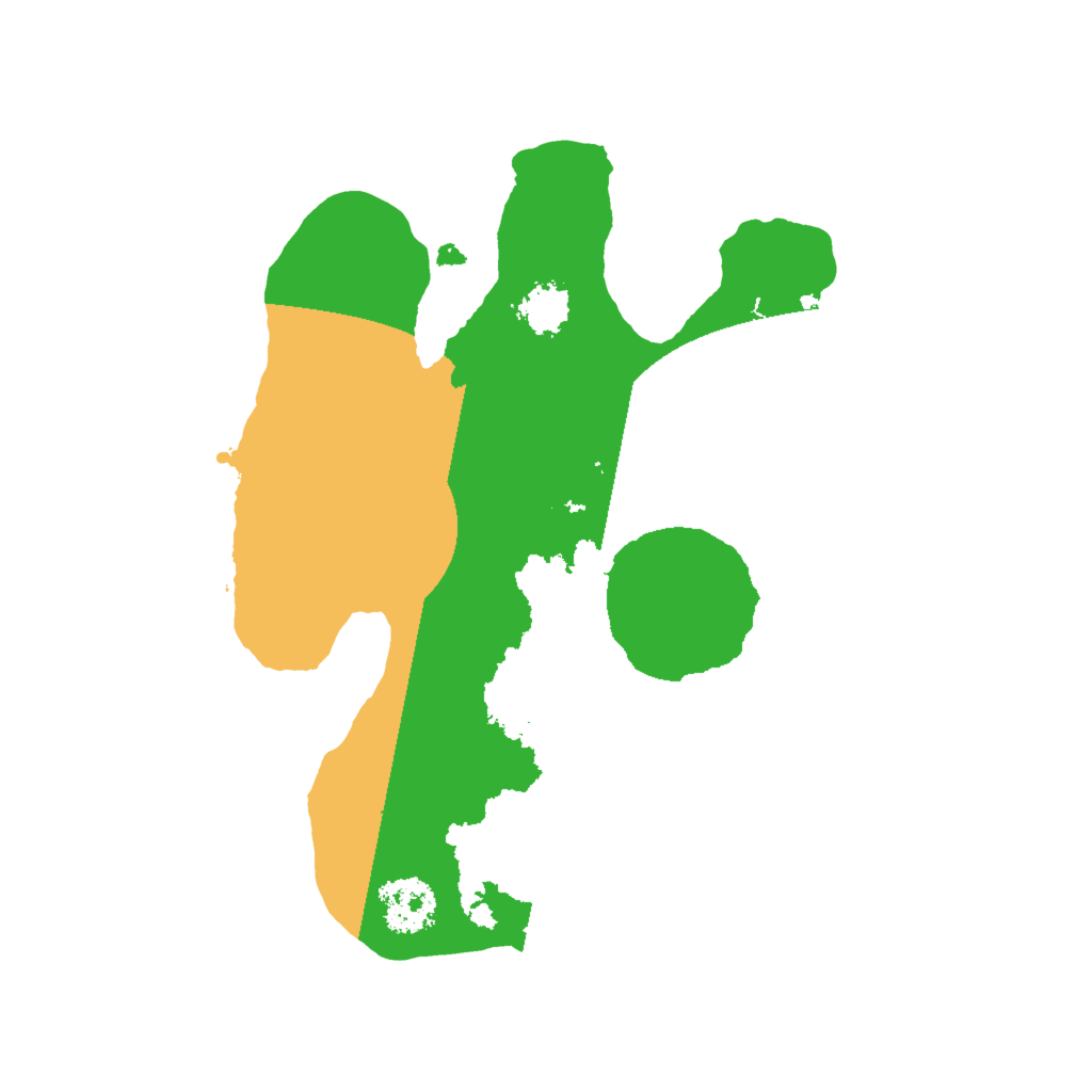 Biome Rust Map: Procedural Map, Size: 2000, Seed: 1056426479