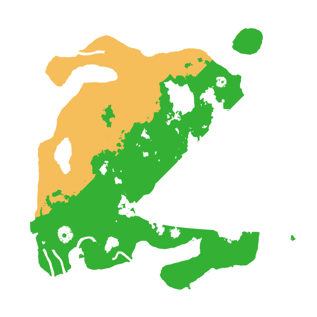 Biome Rust Map: Procedural Map, Size: 3000, Seed: 386605242