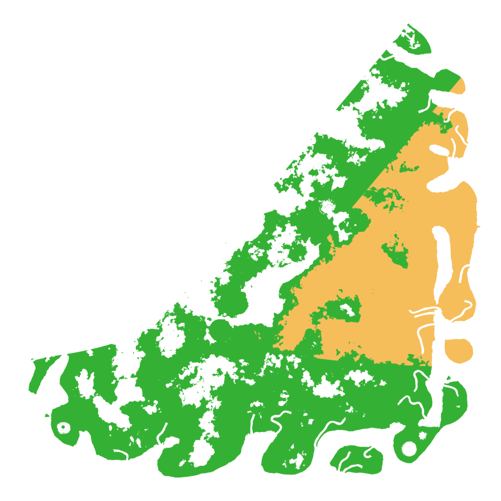 Biome Rust Map: Procedural Map, Size: 6000, Seed: 69247