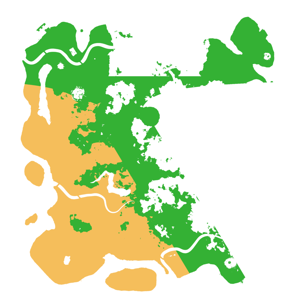 Biome Rust Map: Procedural Map, Size: 4250, Seed: 1303646916