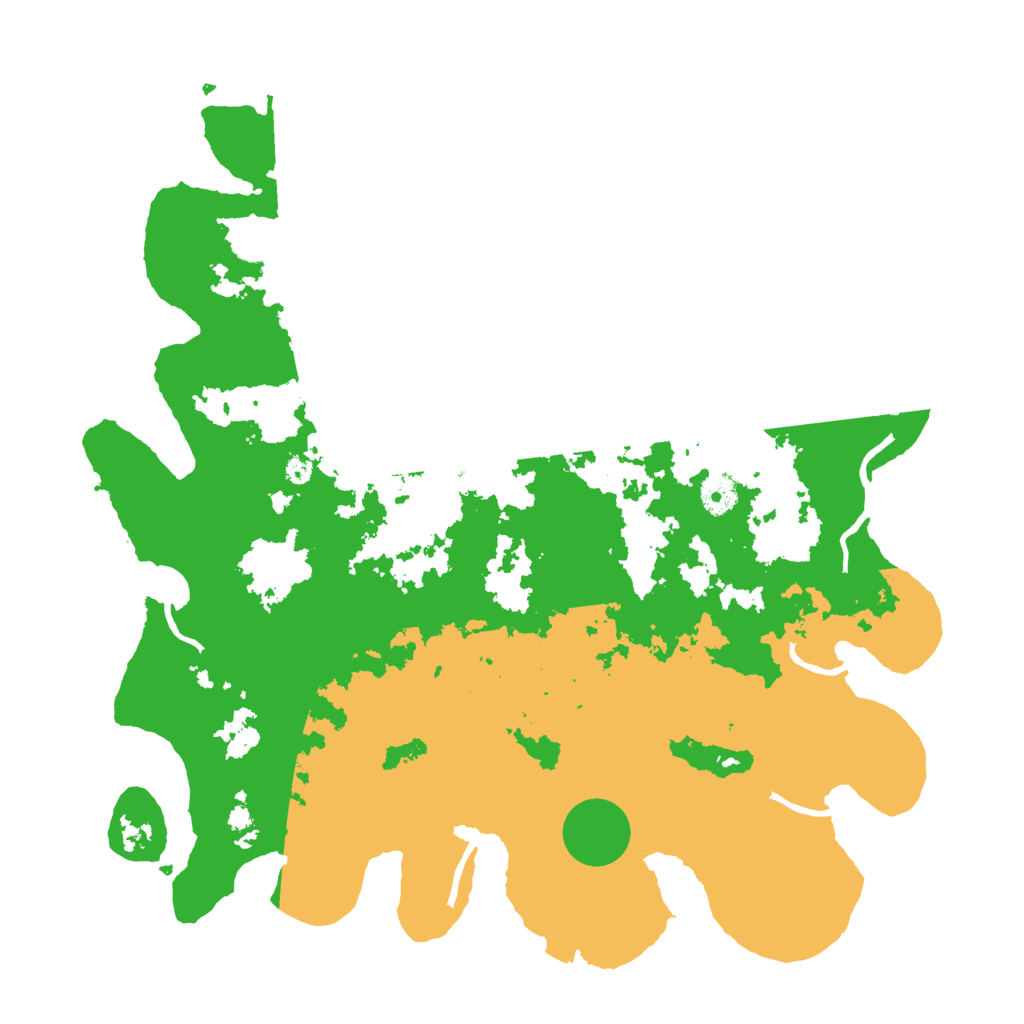 Biome Rust Map: Procedural Map, Size: 4000, Seed: 557464