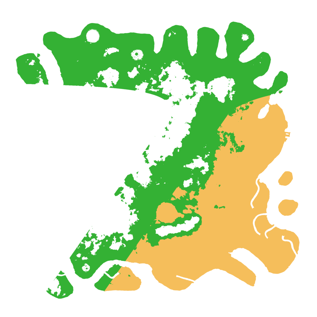 Biome Rust Map: Procedural Map, Size: 4250, Seed: 8928