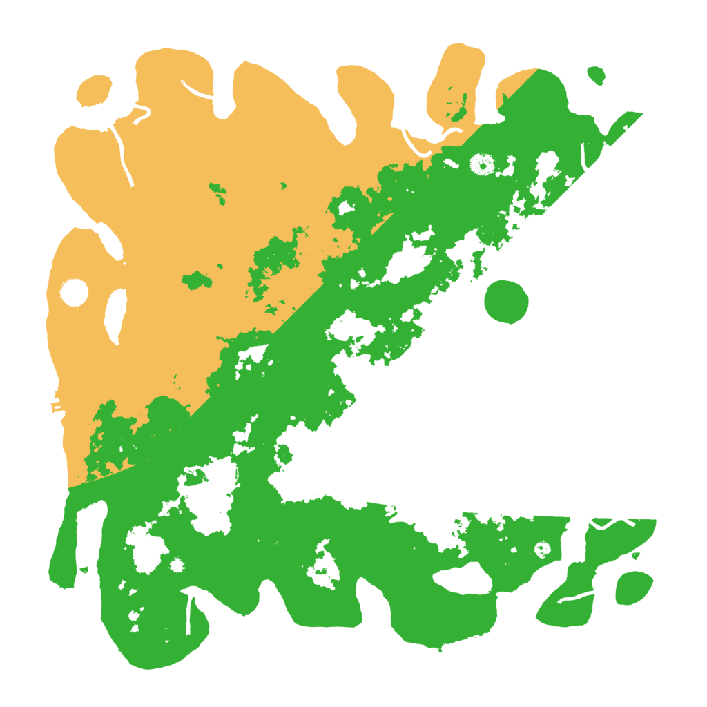 Biome Rust Map: Procedural Map, Size: 4500, Seed: 1853109015