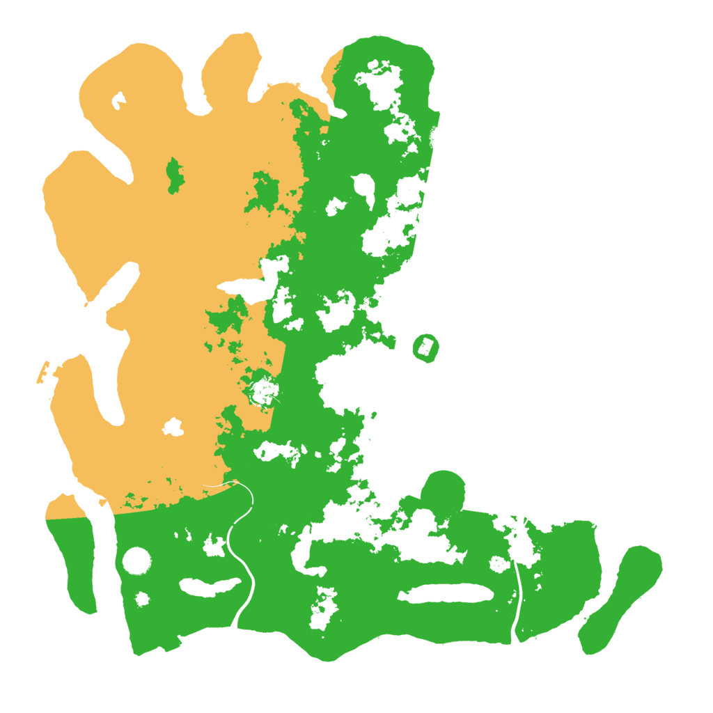 Biome Rust Map: Procedural Map, Size: 4500, Seed: 386110160