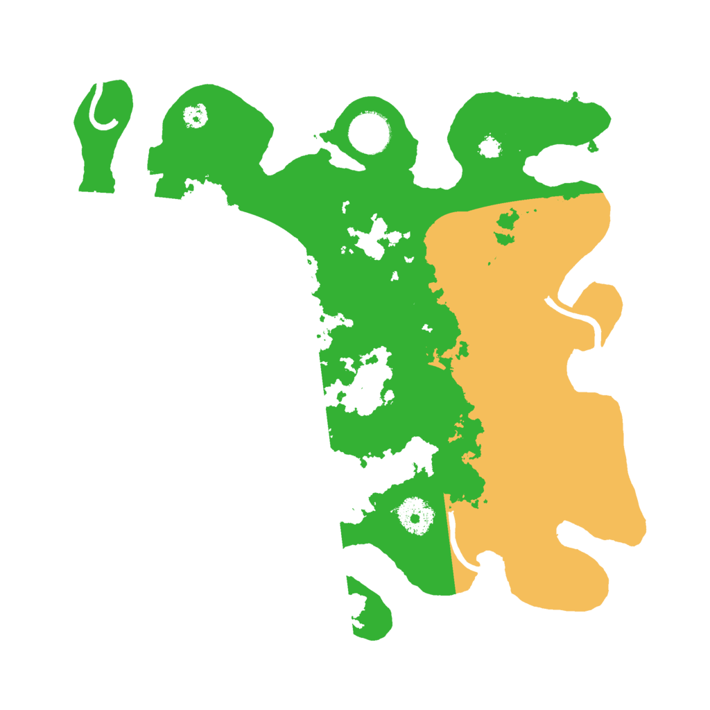 Biome Rust Map: Procedural Map, Size: 3000, Seed: 1918370212