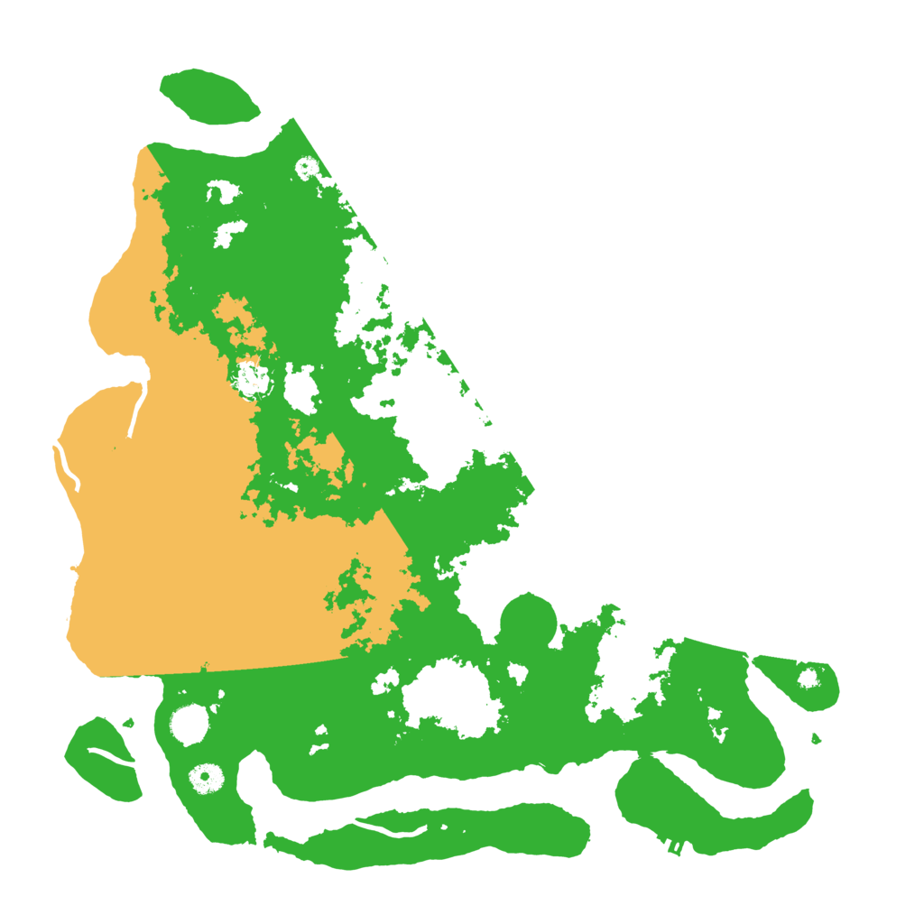 Biome Rust Map: Procedural Map, Size: 4300, Seed: 79317931