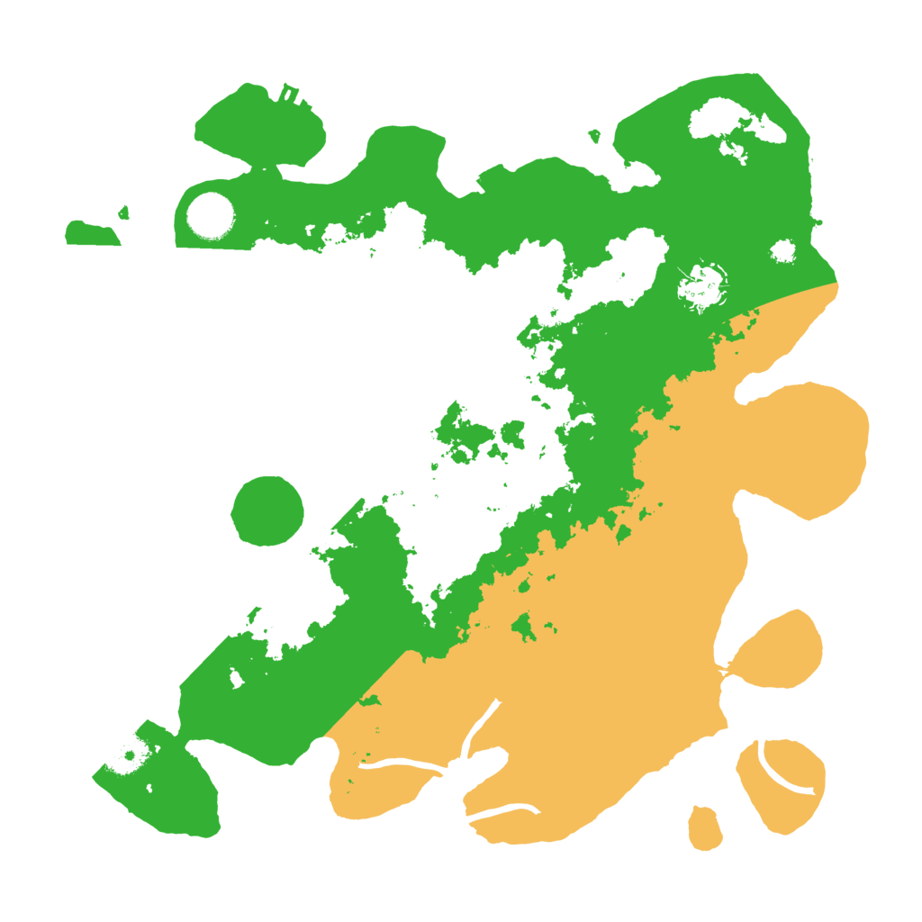 Biome Rust Map: Procedural Map, Size: 3500, Seed: 708014087