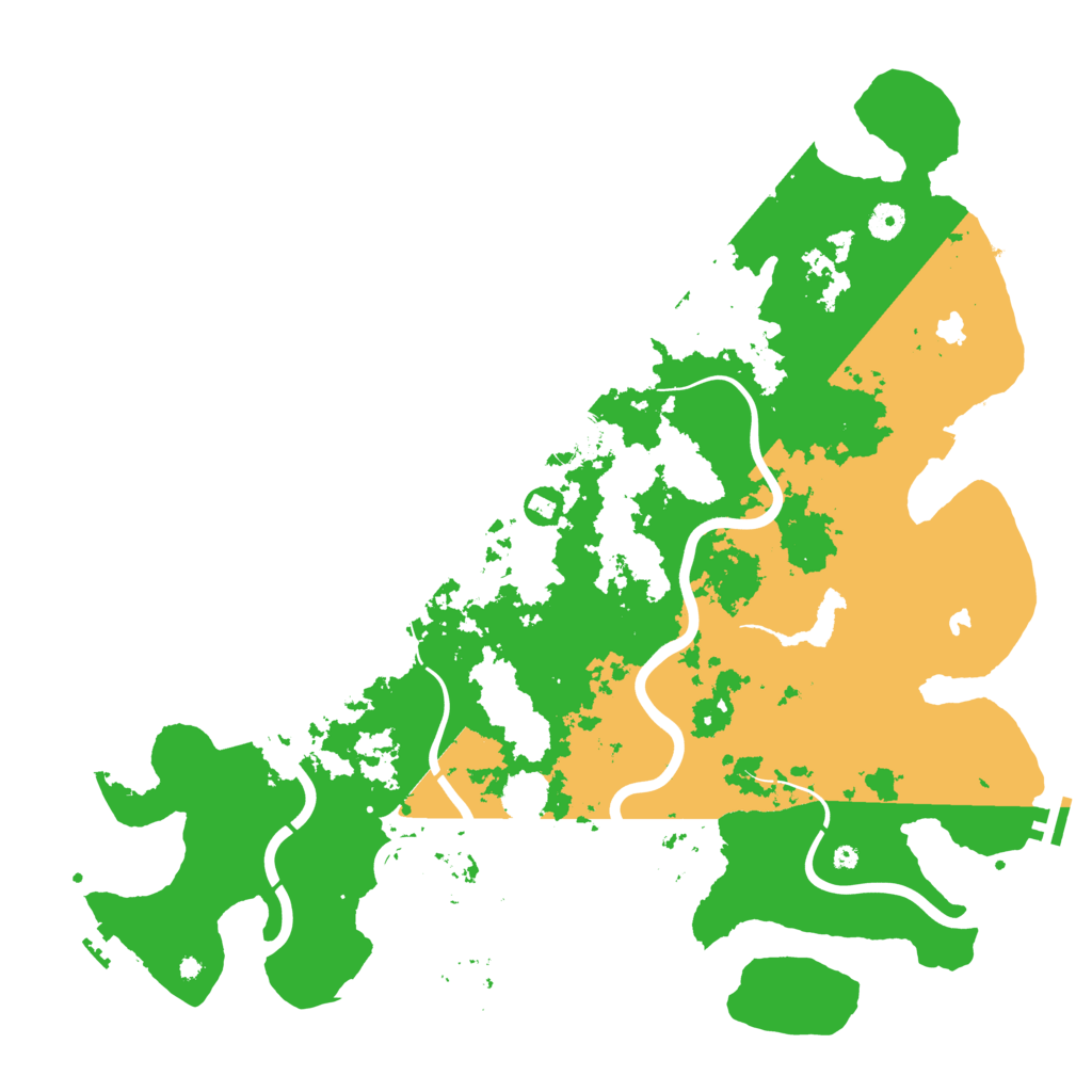 Biome Rust Map: Procedural Map, Size: 4500, Seed: 1684140488