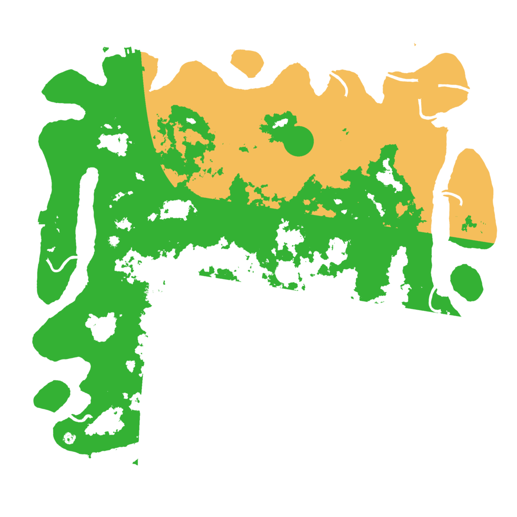 Biome Rust Map: Procedural Map, Size: 4500, Seed: 2096090843