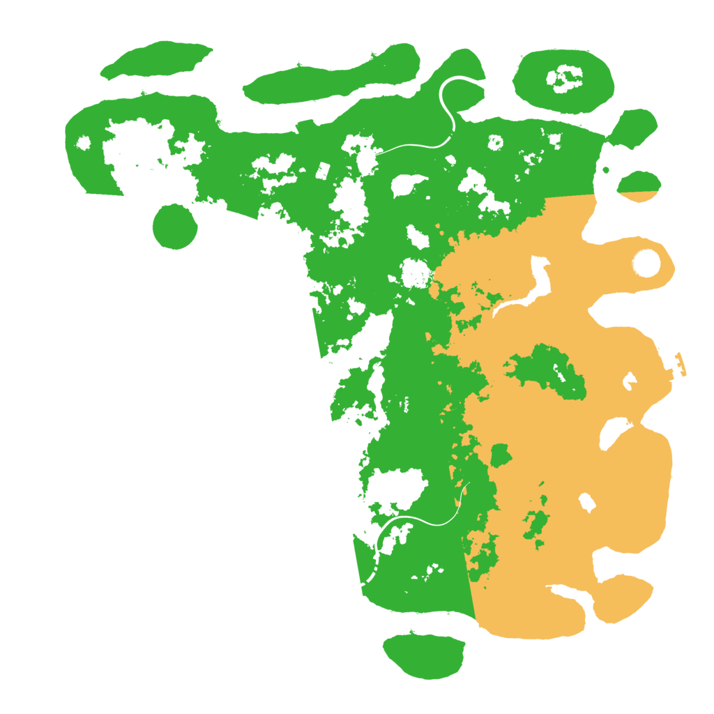 Biome Rust Map: Procedural Map, Size: 4500, Seed: 310642304