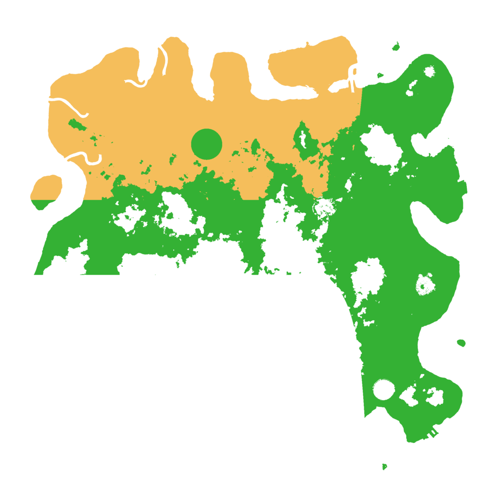 Biome Rust Map: Procedural Map, Size: 4250, Seed: 60423