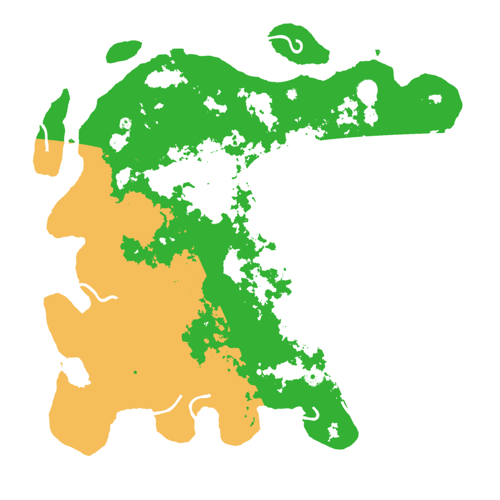 Biome Rust Map: Procedural Map, Size: 4250, Seed: 7656119
