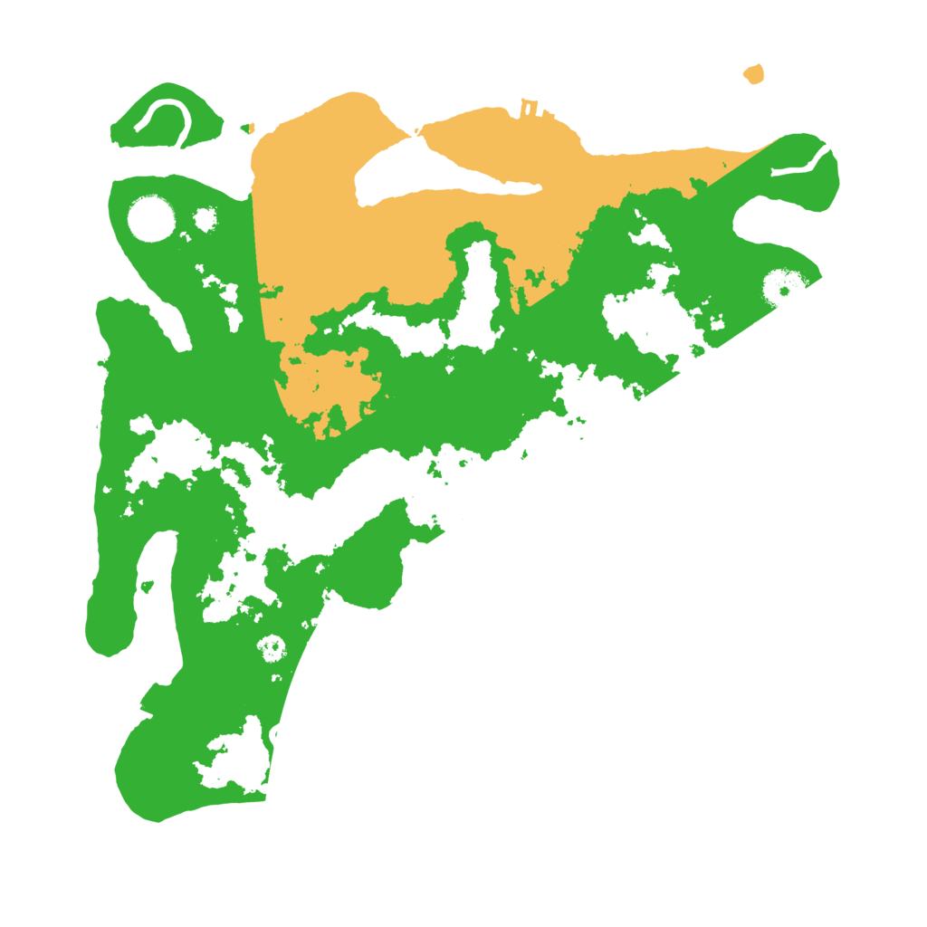 Biome Rust Map: Procedural Map, Size: 3500, Seed: 2015360155