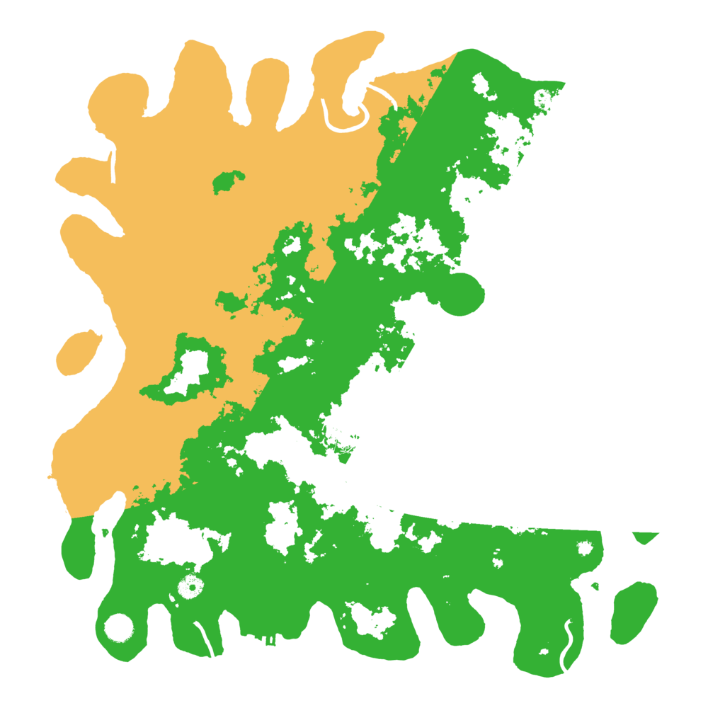 Biome Rust Map: Procedural Map, Size: 4500, Seed: 311
