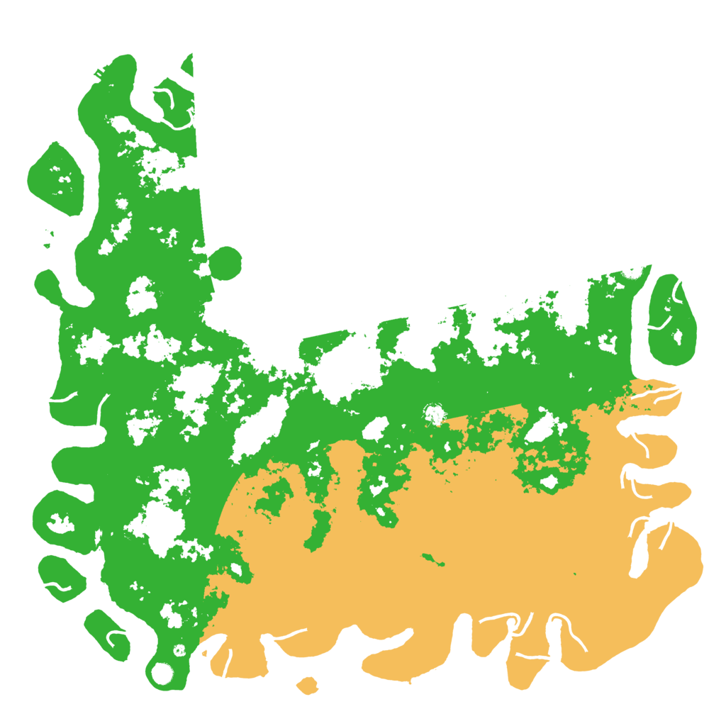 Biome Rust Map: Procedural Map, Size: 6000, Seed: 642321123