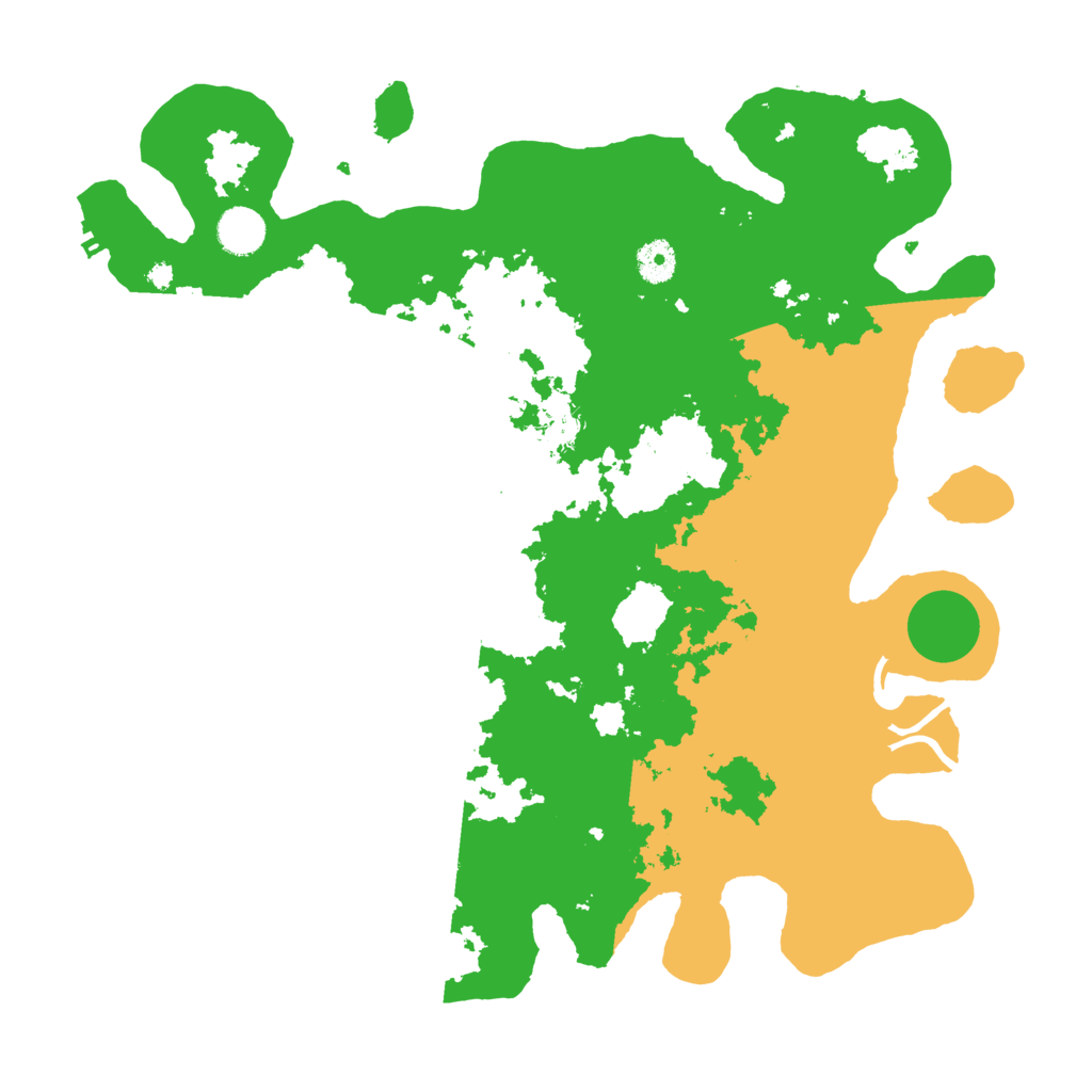 Biome Rust Map: Procedural Map, Size: 4000, Seed: 253692414