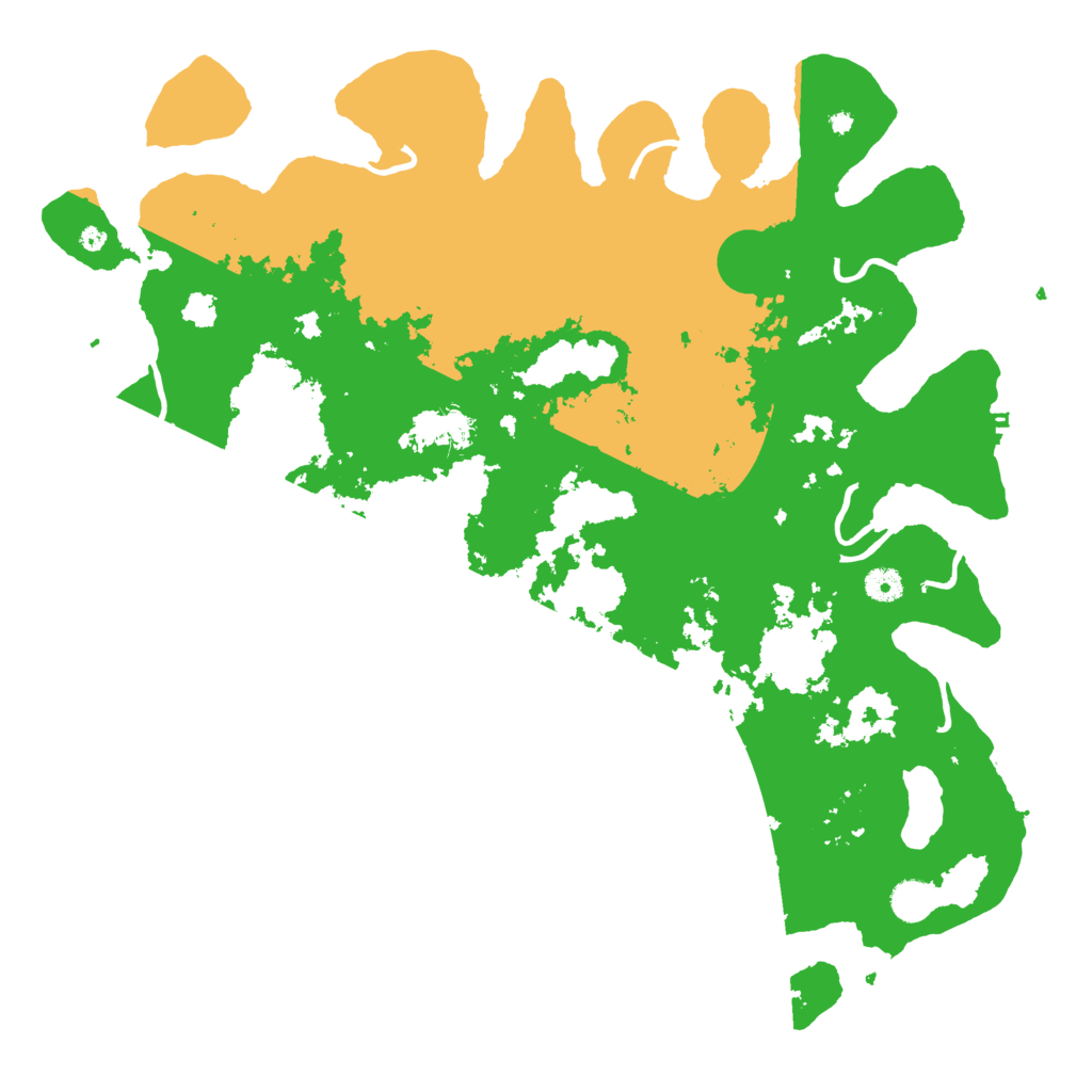 Biome Rust Map: Procedural Map, Size: 4500, Seed: 32024060
