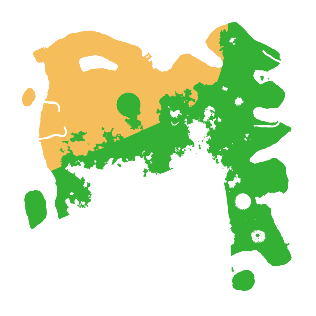 Biome Rust Map: Procedural Map, Size: 3500, Seed: 1621615662