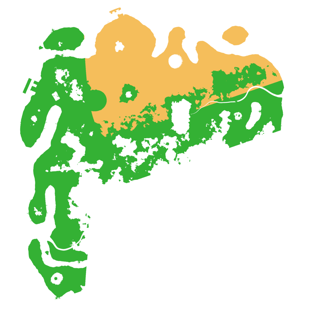 Biome Rust Map: Procedural Map, Size: 4000, Seed: 1680184617