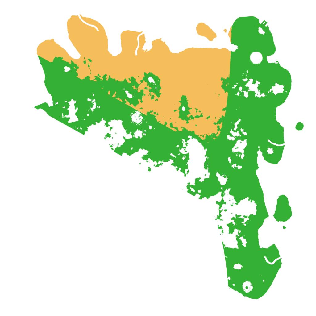 Biome Rust Map: Procedural Map, Size: 4500, Seed: 475989017