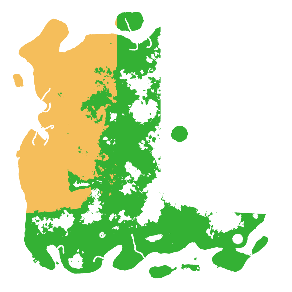 Biome Rust Map: Procedural Map, Size: 5000, Seed: 129754588