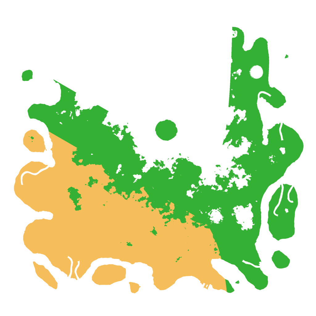 Biome Rust Map: Procedural Map, Size: 4250, Seed: 1584967