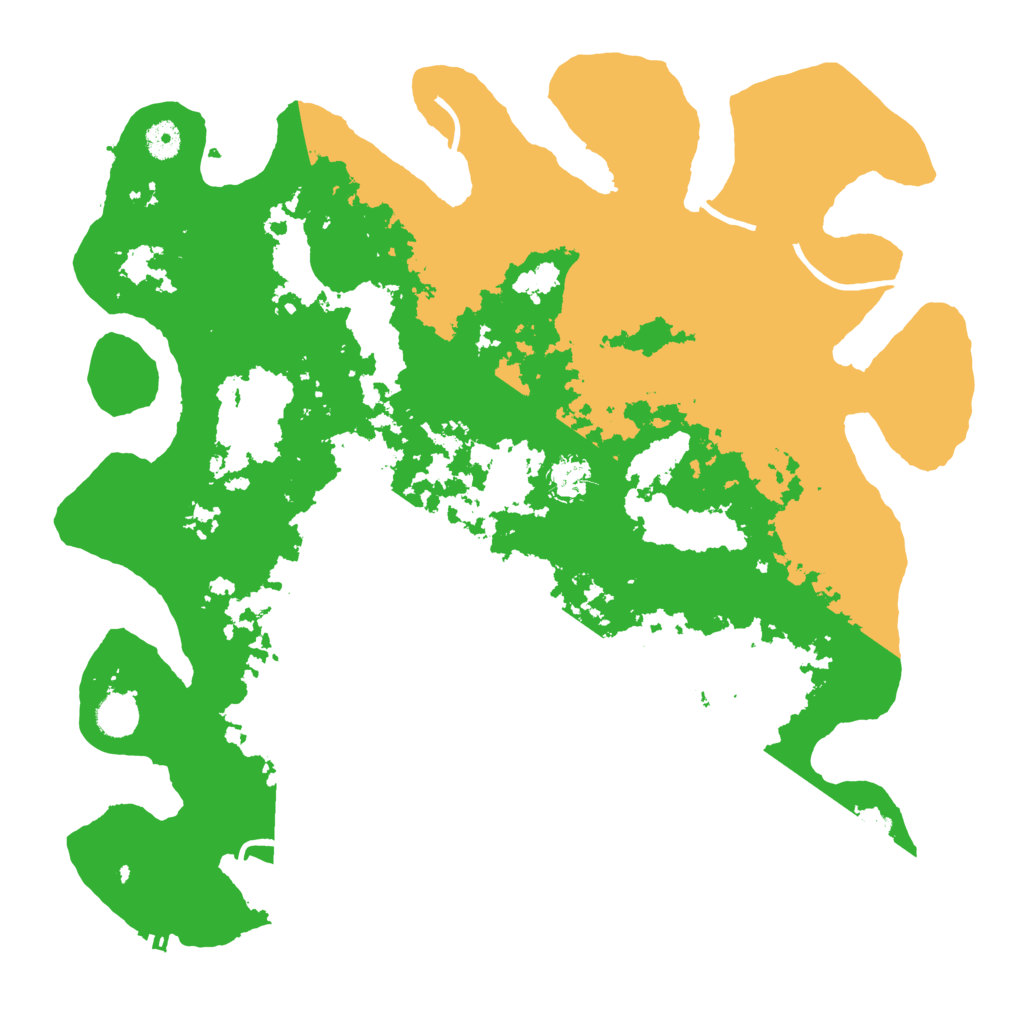 Biome Rust Map: Procedural Map, Size: 4250, Seed: 137474851