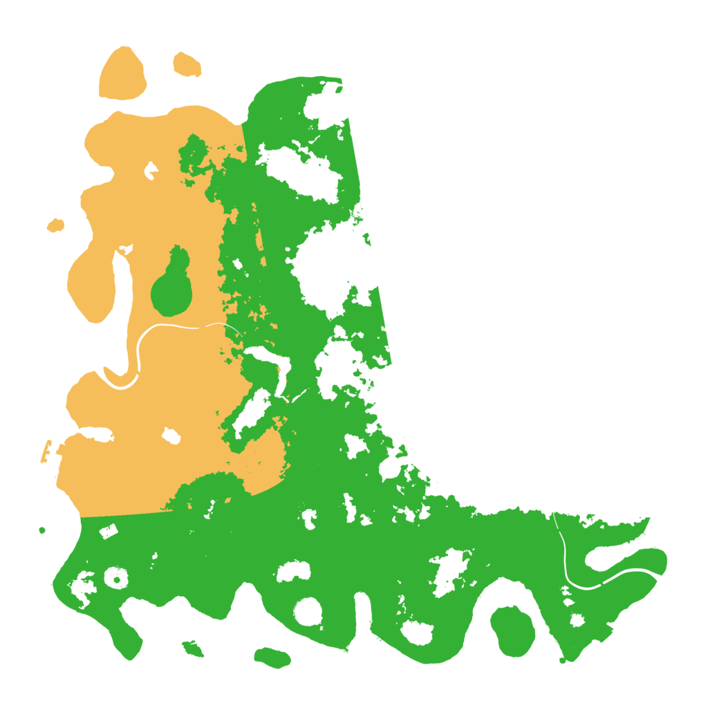 Biome Rust Map: Procedural Map, Size: 4500, Seed: 7845628