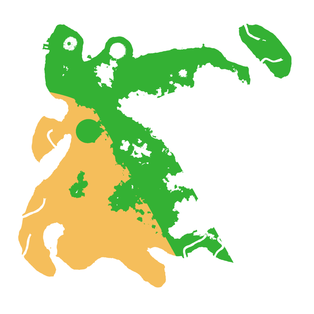 Biome Rust Map: Procedural Map, Size: 3500, Seed: 512034410