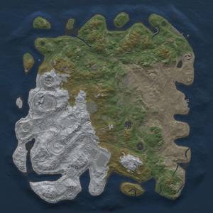 Thumbnail Rust Map: Procedural Map, Size: 4500, Seed: 924173887, 15 Monuments