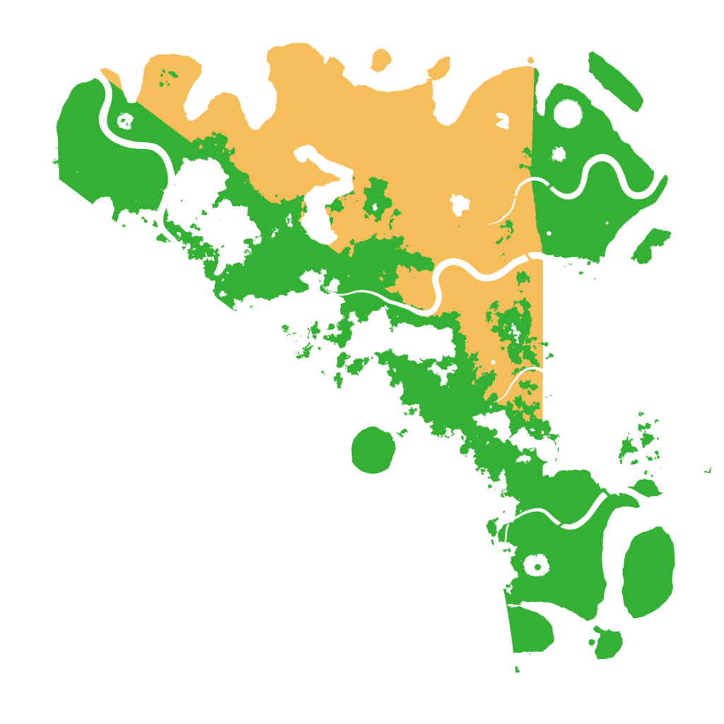 Biome Rust Map: Procedural Map, Size: 4500, Seed: 348617983